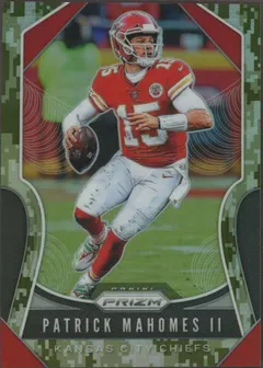 Patrick Mahomes II [Camo Prizm] #210 2019 Panini Prizm Football