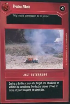 Precise Attack Ccg Premiere Star Wars