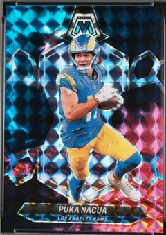 Puka Nacua [Nebula Choice] #130 2024 Panini Mosaic Football