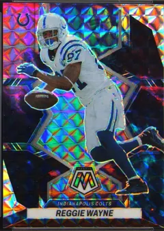 Reggie Wayne [Nebula Choice] #241 2022 Panini Mosaic Football