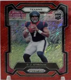 Richie Grant [Red Shimmer] #13 2023 Panini Prizm Football