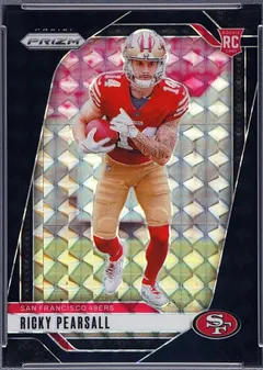 Ricky Pearsall [Black Finite] #383 2024 Panini Prizm Football