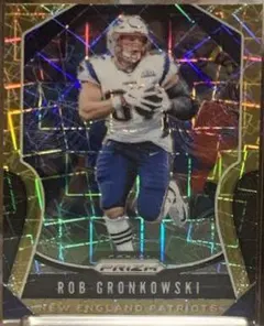 Rob Gronkowski [Gold Prizm] #22 2019 Panini Prizm Football