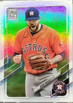 Ryan Pressly [70th Anniversary] #652 2021 Topps Baseball