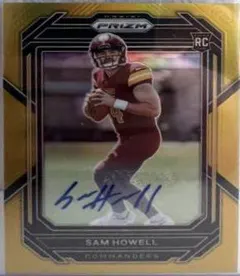 Sam Howell [Autograph Gold] #306 2022 Panini Prizm Football