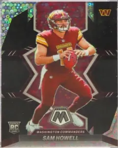 Sam Howell [No Huddle Black] #305 2022 Panini Mosaic Football