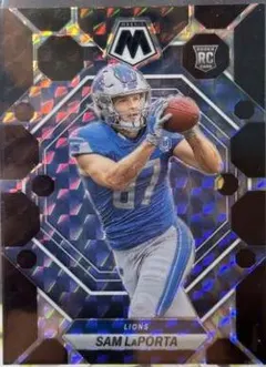 Sam LaPorta [Black] #360 2023 Panini Mosaic Football