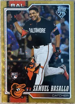 Samuel Basallo [Foilfractor] #104 2026 Topps Baseball