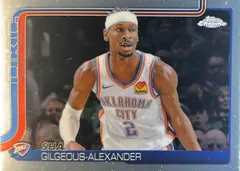 Shai Gilgeous-Alexander #141 2025 Topps Chrome Basketball