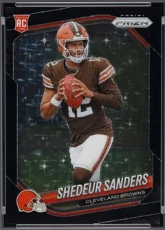 Shedeur Sanders [Black Stars] #302 2025 Panini Prizm Football