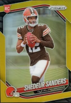Shedeur Sanders [Gold] #302 2025 Panini Prizm Football