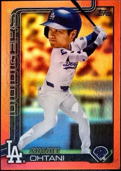 Shohei Ohtani [Red Big Head Variation] #1 2025 Topps Baseball