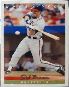 Sid Bream #104 1993 Upper Deck Baseball