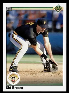 Sid Bream #250 1990 Upper Deck Baseball