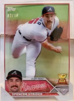 Spencer Strider [Clear] #602 2023 Topps Baseball