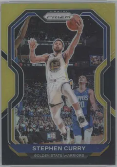 Stephen Curry [Black Gold Prizm] #159 2020 Panini Prizm Basketball