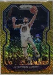 Stephen Curry [Gold Shimmer Prizm] #159 2020 Panini Prizm Basketball