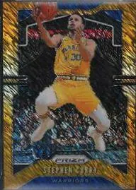 Stephen Curry [Gold Shimmer Prizm] #98 2019 Panini Prizm Basketball
