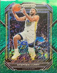 Stephen Curry [Green Shimmer] #101 2022 Panini Prizm Basketball