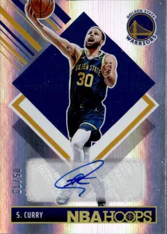 Stephen Curry [Tribute Premium Box Set Autograph] #282 2024 Panini Nba Hoops Basketball