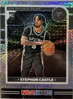 Stephon Castle [Mojo Prizm Premium] #234 2024 Panini Nba Hoops Basketball