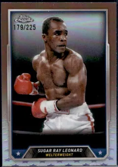 Sugar Ray Leonard [Bronze Refractor] #29 2024 Topps Chrome Boxing