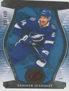 Tanner Jeannot [Ruby] #85 2023 Upper Deck Artifacts Hockey