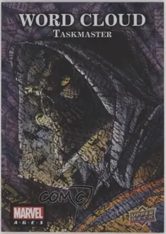 Taskmaster #WC-27 2020 Upper Deck Ages Word Cloud Marvel