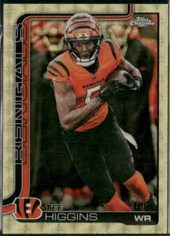 Tee Higgins [SuperFractor] #59 2025 Topps Chrome Football