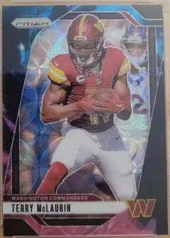 Terry McLaurin [Choice Nebula] #289 2024 Panini Prizm Football