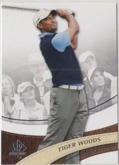 Tiger Woods #1 2014 Sp Authentic Golf