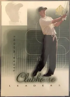 Tiger Woods #56SPA 2002 Sp Authentic Golf