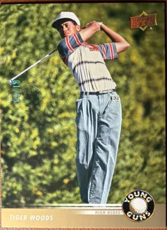 Tiger Woods [High Gloss Retrospective Rookie] #131 2026 Upper Deck Golf