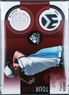 Tiger Woods [Red] #1 2014 Sp Authentic Golf