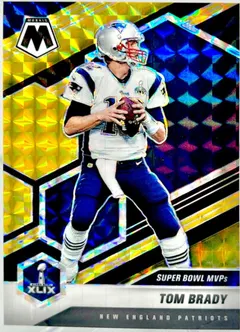 Tom Brady [Choice Black Gold Mosaic] #283 2021 Panini Mosaic Football