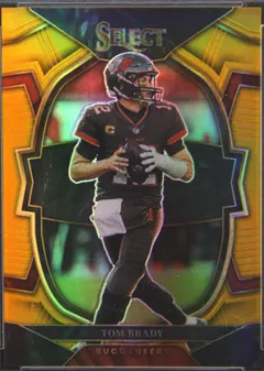 Tom Brady [Gold] #26 2022 Panini Select Football