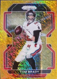 Tom Brady [Gold Shimmer] #294 2021 Panini Prizm Football