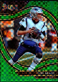 Tom Brady [Green Prizm] #301 2020 Panini Select Football