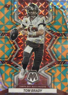 Tom Brady [Tessellation] #182 2022 Panini Mosaic Football