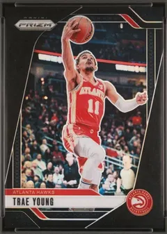 Trae Young [Black] #84 2024 Panini Prizm Basketball