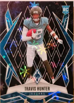 Travis Hunter [Black Winter] #157 2025 Panini Phoenix Football