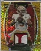 Trey Lance [Gold] #345 2021 Panini Select Football