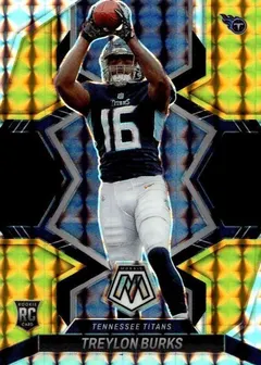 Treylon Burks [Choice Black Gold] #315 2022 Panini Mosaic Football