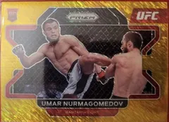 Umar Nurmagomedov [Gold Shimmer] #32 2022 Panini Prizm Ufc Ufc