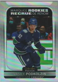 Vasily Podkolzin [Rainbow] #297 2021 O Pee Chee Platinum Hockey