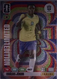 Vinicius Junior 2026 Panini Adrenalyn Xl Fifa World Cup Limited Edition Soccer