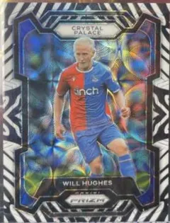 Will Hughes [Choice Zebra] #179 2023 Panini Prizm Premier League Soccer
