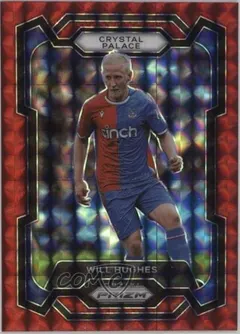 Will Hughes [Red Mosaic] #179 2023 Panini Prizm Premier League Soccer