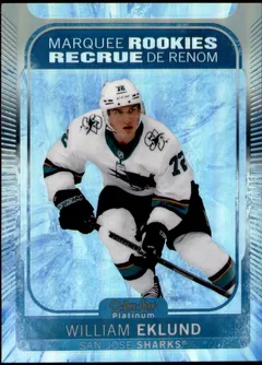 William Eklund [Arctic Freeze] #298 2021 O Pee Chee Platinum Hockey
