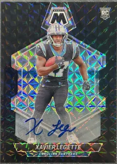 Xavier Legette [Autograph Black] #332 2024 Panini Mosaic Football